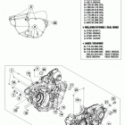 350 EXCF ENGINE Картер двигателя