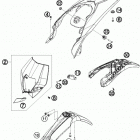 200 XCW CHASSIS Обтекатель, крылья