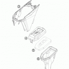 50 SX CHASSIS Фильтр воздушный