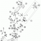 1190 ADV GREY CHASSIS Глушитель