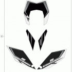 690 ENDURO R CHASSIS Наклейки