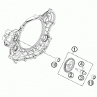 450 XCW ENGINE Балансирный вал