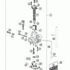 50 SX ENGINE Карбюратор
