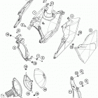450 SXF FACTORY EDITION CHASSIS Воздушный фильтр