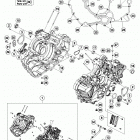 1190 ADV GREY ENGINE Картер двигателя