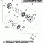50 SX MINI ENGINE Сцепление