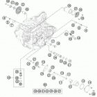 450 XCW ENGINE Масляная система