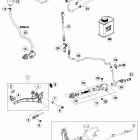 690 ENDURO R CHASSIS Тормозной цилиндр задний