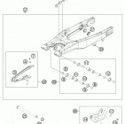 150 SX CHASSIS Бугель