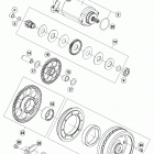 1290 ADV WHITE ENGINE Электрический стартер