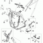 500 EXC CHASSIS Рама
