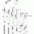 1190 ADV R CHASSIS Передняя вилка
