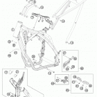 300 XCW CHASSIS Рама
