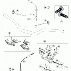 250 XCW CHASSIS Руль