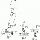1190 ADV R CHASSIS Передний тормозной суппорт