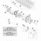 690 DUKE WHITE ENGINE Сцепление