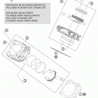 1190 ADV GREY ENGINE Цилиндры