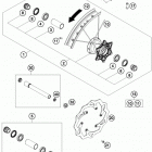 250 SXF CHASSIS Переднее колесо