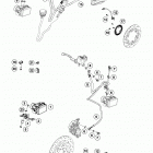 390 DUKE WHITE CHASSIS Антиблокировочная система ABS