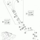 250 SXF CHASSIS Топливный насос