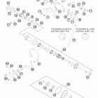 150 SX ENGINE Глушитель