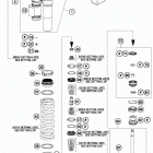 300 XCW CHASSIS Амортизатор