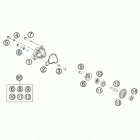 50 SX MINI ENGINE Водяной насос