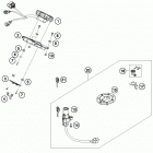 390 DUKE WHITE CHASSIS Панель приборов
