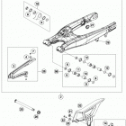 500 EXC CHASSIS Бугель
