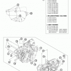 350 EXCF ENGINE Картер двигателя