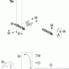250 XCFW CHASSIS Панель приборов