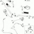 390 DUKE WHITE CHASSIS Руль