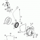 690 DUKE WHITE ENGINE Система зажигания