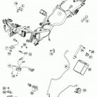 390 DUKE WHITE CHASSIS Электрика