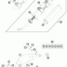 150 SX CHASSIS Глушитель