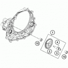 450 XCF ENGINE Балансирный вал