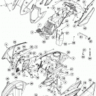 1190 ADV GREY CHASSIS Обтекатель , крылья
