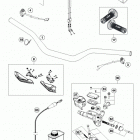 350 XCF CHASSIS Руль