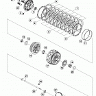 1190 ADV GREY ENGINE Сцепление