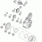 250 XCF ENGINE Электрический стартер
