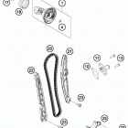 450 XCF ENGINE Газо-распределительный механизм