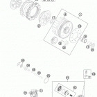 85 SX ENGINE Сцепление