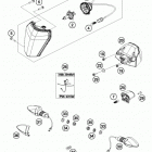 350 EXCF CHASSIS Фара