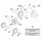 690 DUKE WHITE ENGINE Электрический стартер