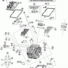 1190 ADV GREY ENGINE Головка цилиндра передняя