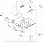690 ENDURO R CHASSIS Зажита двигателя