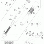 500 EXC CHASSIS Глушитель