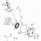 690 ENDURO R ENGINE Система зажигания