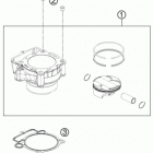 350 XCF ENGINE Цилиндры