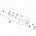 FREERIDE 250 R ENGINE Водяной насос